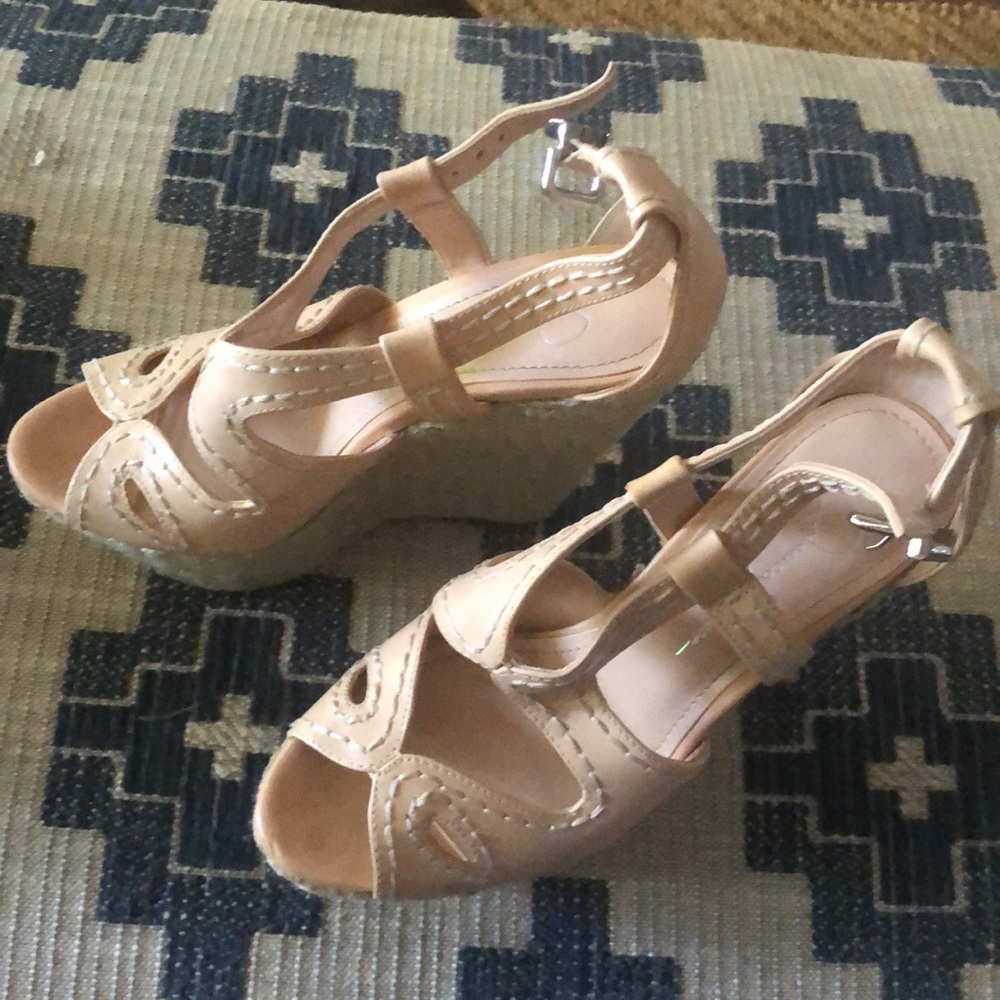 Jessica Simpson tall wedge